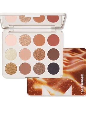 Morphe ChromaPlus 12-Pan Eyeshadow Palette 🎨 Flickering Sands 🆕